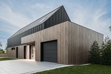  Projekt domu House 36 (WRG1103) - projekt domu parterowego z poddaszem - Zdjęcie 7