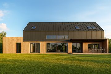  Projekt domu House 36 (WRG1103) - projekt domu parterowego z poddaszem - Zdjęcie 2