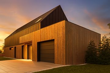  Projekt domu House 36 (WRG1103) - projekt domu parterowego z poddaszem - Zdjęcie 4