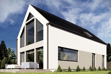  Projekt domu uA274 (WCB1458) - projekt domu parterowego z poddaszem - Zdjęcie 2