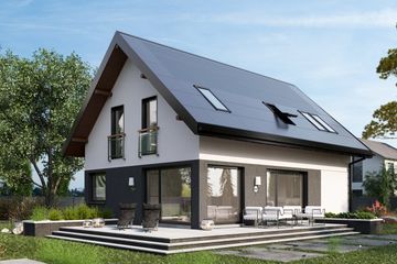  Projekt domu Anatol Solo OZE (1812) (KRD2943) - projekt domu parterowego z poddaszem - Zdjęcie 4