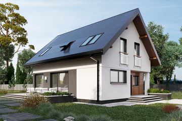  Projekt domu Anatol Solo OZE (1812) (KRD2943) - projekt domu parterowego z poddaszem - Zdjęcie 5