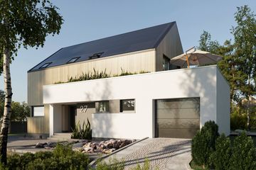  Projekt domu Antares OZE (1822) (KRD2946) - projekt domu parterowego z poddaszem - Zdjęcie 3