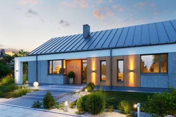  Projekt domu Domena 151 C (WRW1379) - projekt domu parterowego - Zdjęcie 5