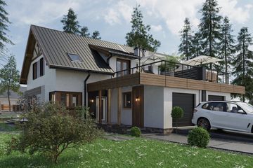  Projekt domu Enzo Duo (1788) (KRD2944) - projekt domu parterowego z poddaszem - Zdjęcie 3