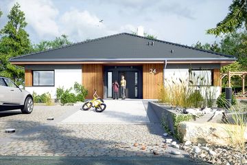  Projekt domu Aura II bez garażu [B] (WRF2373) - projekt domu parterowego - Zdjęcie 1