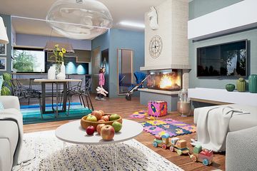  Projekt domu Aura II bez garażu [B] (WRF2373) - projekt domu parterowego - Zdjęcie 6