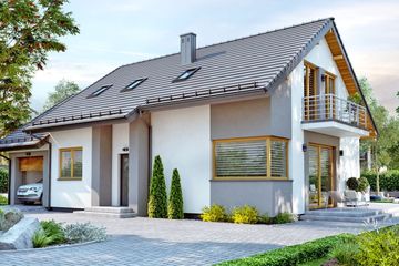  Projekt domu BW-03 wariant 10 (JGC1253) - projekt domu parterowego z poddaszem - Zdjęcie 3