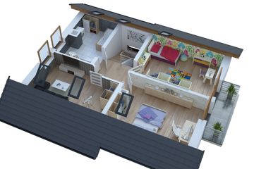  Projekt domu BW-03 wariant 10 bez garażu (JGC1254) - projekt domu parterowego z poddaszem - Zdjęcie 5