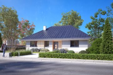  Projekt domu Gwiazdka 2 (BSA2345) - projekt domu parterowego - Zdjęcie 1