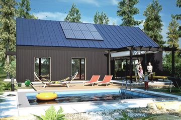  Projekt domu Mamba bez garażu [B] (WRF2374) - projekt domu parterowego - Zdjęcie 3