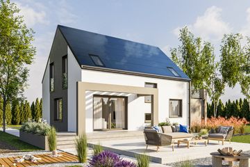  Projekt domu Sambor As OZE (1841) (KRD2967) - projekt domu parterowego z poddaszem - Zdjęcie 2