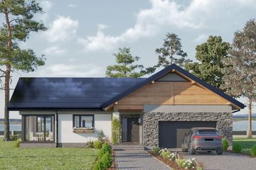  Projekt domu Lukas Alter OZE (1836) (KRD2984) - projekt domu parterowego - Zdjęcie 2