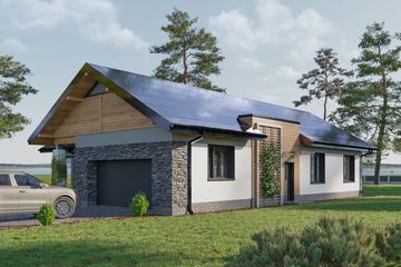  Projekt domu Lukas Alter OZE (1836) (KRD2984) - projekt domu parterowego - Zdjęcie 4