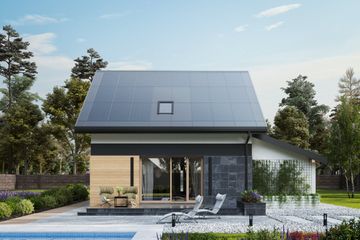  Projekt domu Smyk Nano OZE (1843) (KRD2982) - projekt domu parterowego z poddaszem - Zdjęcie 3