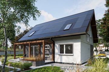  Projekt domu Olaf Solo OZE (1840) (KRD2981) - projekt domu parterowego z poddaszem - Zdjęcie 6