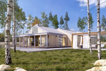  Projekt domu Mokosz (BSA2346) - projekt domu parterowego - Zdjęcie 2