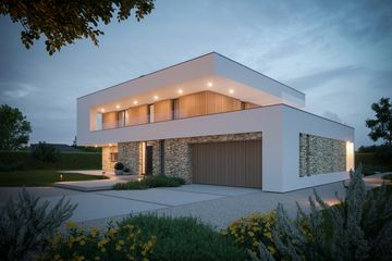  Projekt domu NewHouse 726 w1 (KRZ1064) - projekt domu z pełnym piętrem - Zdjęcie 5