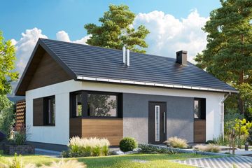  Projekt domu Martin Mini (1852) (KRD2988) - projekt domu parterowego - Zdjęcie 1