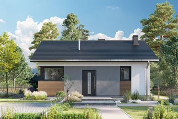  Projekt domu Martin Mini (1852) (KRD2988) - projekt domu parterowego - Zdjęcie 2