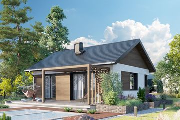  Projekt domu Martin Mini (1852) (KRD2988) - projekt domu parterowego - Zdjęcie 5