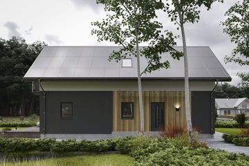  Projekt domu Longinus OZE (1835) (KRD2978) - projekt domu parterowego z poddaszem - Zdjęcie 2