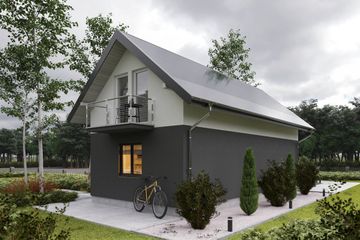  Projekt domu Longinus OZE (1835) (KRD2978) - projekt domu parterowego z poddaszem - Zdjęcie 4