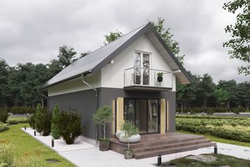  Projekt domu Longinus OZE (1835) (KRD2978) - projekt domu parterowego z poddaszem - Zdjęcie 5