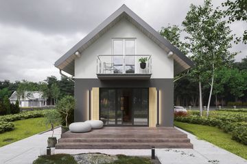  Projekt domu Longinus OZE (1835) (KRD2978) - projekt domu parterowego z poddaszem - Zdjęcie 6