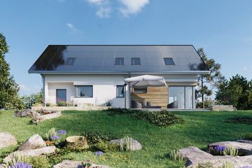  Projekt domu Zefir G2 OZE (1844) (KRD2976) - projekt domu parterowego z poddaszem - Zdjęcie 5