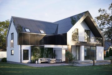  Projekt domu Zyga OZE (1846) (KRD2975) - projekt domu parterowego z poddaszem - Zdjęcie 2