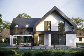  Projekt domu Zyga OZE (1846) (KRD2975) - projekt domu parterowego z poddaszem - Zdjęcie 3