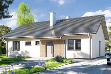  Projekt domu Isia (WRR1134) - projekt domu parterowego - Zdjęcie 1