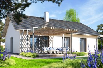  Projekt domu Isia (WRR1134) - projekt domu parterowego - Zdjęcie 2