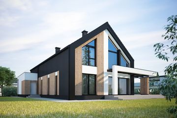  Projekt domu Senimona 1L (KKF1034) - projekt domu parterowego z poddaszem - Zdjęcie 4