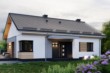  Projekt domu APS 336 wariant 4 (LUA1586) - projekt domu parterowego - Zdjęcie 5