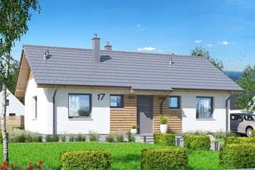  Projekt domu Tebe 5 (WOE1182) - projekt domu parterowego - Zdjęcie 1