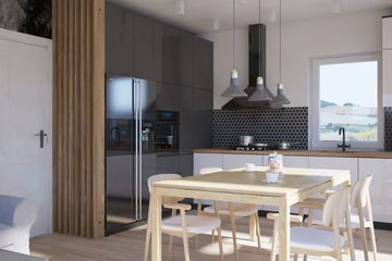  Projekt domu Bartkowo ag m (KRP2696) - projekt domu parterowego z poddaszem - Zdjęcie 3