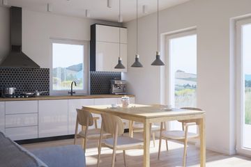  Projekt domu Bartkowo ag m (KRP2696) - projekt domu parterowego z poddaszem - Zdjęcie 4