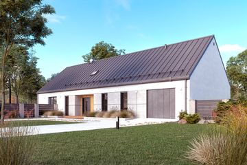  Projekt domu Jemioła 9 (BSA2344) - projekt domu parterowego - Zdjęcie 2