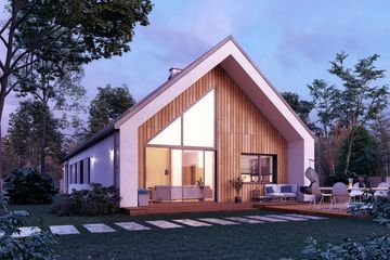  Projekt domu Jemioła 9 (BSA2344) - projekt domu parterowego - Zdjęcie 3