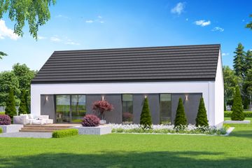  Projekt domu przy Olchowej 9 (KRK1717) - projekt domu parterowego - Zdjęcie 2