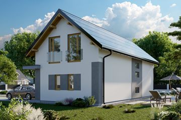  Projekt domu Liana OZE (1834) (KRD2974) - projekt domu parterowego z poddaszem - Zdjęcie 5