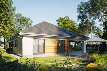  Projekt domu Kordian Nano (1851) (KRD2987) - projekt domu parterowego - Zdjęcie 4