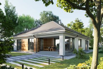  Projekt domu Kordian Nano (1851) (KRD2987) - projekt domu parterowego - Zdjęcie 6