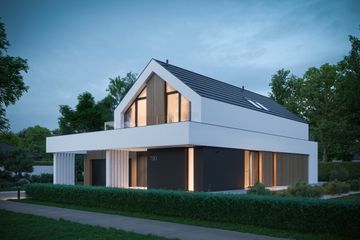  Projekt domu NewHouse 790 w2 (KRZ1065) - projekt domu parterowego z poddaszem - Zdjęcie 8