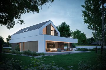  Projekt domu NewHouse 790 w2 (KRZ1065) - projekt domu parterowego z poddaszem - Zdjęcie 10