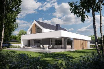  Projekt domu NewHouse 790 w2 (KRZ1065) - projekt domu parterowego z poddaszem - Zdjęcie 11