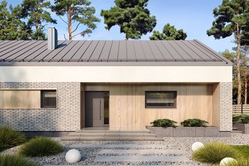  Projekt domu Nori (BSE1230) - projekt domu parterowego - Zdjęcie 3