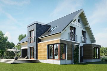  Projekt domu Helios Max OZE (1831) (KRD2968) - projekt domu parterowego z poddaszem - Zdjęcie 5